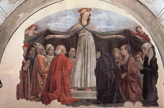 Domenicho Ghirlandaio Schutzmantelmadonna